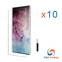 Samsung Galaxy Note 10 - BOX (10Pcs) UV Tempered Glass Screen Protector